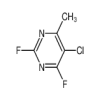 5-Chloro-2,4-difluoro-6-methylpyrimidine(250mg/vial) of picture