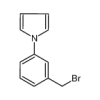 1-[3-(Bromomethyl)phenyl]-1H-pyrrole(100mg/vial) of picture