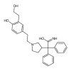 1-[2-[4-Hydroxy-3-(2-hydroxyethyl)phenyl]ethyl]-α,α-diphenyl-3-pyrrolidineacetamide(10mg/vial) of picture