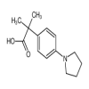 α,α-Dimethyl-4-(1-pyrrolidinyl)benzeneacetic Acid(250mg/vial) of picture