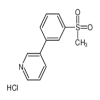 3-(3-Methanesulfonyl-phenyl)-pyridine Hydrochloride(1g/vial) of picture