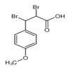 2,3-Dibromo-3-(p-methoxyl)phenyl Propionic Acid(2.5g/vial) of picture