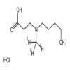 3-(N-Methyl-N-pentyl-amino)propionic Acid-d3 Hydrochloride(5mg/vial) of picture