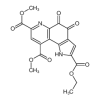 7,9-Dimethoxycarbonyl-2-ethoxycarbonyl-1H-pyrrolo-[2,3-f]quinoline-4,5-dione(10mg/vial) of picture
