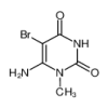 6-Amino-5-bromo-1-methyluracil(500mg/vial) of picture