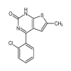 4-(2-Chlorophenyl)-6-methylthieno[2,3-d]pyrimidin-2(1H)-one(25mg/vial) of picture