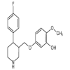 (3S-trans)-5-[[4-(4-Fluorophenyl)-3-piperidinyl]methoxy]-2-methoxyphenol
(Paroxetine Metabolite)(1mg/vial) of picture