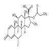 6α,9α-Difluoro-11β-hydroxy-16α-methyl-3-oxo-17α-(propionyloxy)-androsta-1,4-diene-17β-carbothioic Acid(25mg/vial) of picture