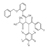 2-[2-(4-Fluorophenyl)-2-oxo-1-phenyl-d5-ethyl]-4-methyl-3-oxo-pentanoic Acid,(2-Benzyloxy-phenyl)-amide(1mg/vial) of picture