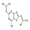 2,5-Diacetamido-2,3-dihydrothiazolo[4,5-d]pyrimidine-7-(6H)-one(100mg/vial) of picture