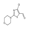 4-Chloro-2-(4-morpholinyl)-5-thiazolecarboxaldehyde(100mg/vial) of picture