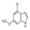4-Chloro-6-methoxy Indole(10mg/vial) of picture