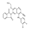 3-Cyano-4-(3-chloro-4-fluoroanilino)-7-ethoxy-6-(phthalimidyl)quinoline(25mg/vial) of picture