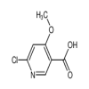 6-Chloro-4-methoxy Nicotinic Acid(1g/vial) of picture
