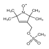 1-Oxyl-2,2,5,5-tetramethyl-∆3-(methanesulfonyloxymethyl)pyrroline(25mg/vial) of picture