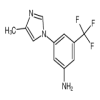 3-(4-Methyl-1H-imidazol-1-yl)-5-trifluoromethylaniline(25mg/vial) of picture