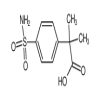 2-Methyl-2-(4-sulfamoylphenyl)propionic Acid(250mg/vial) of picture