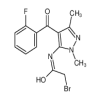 2-Bromo-N-[4-(2-fluorobenzoyl)-1,3-dimethyl-1H-pyrazol-5-yl]-acetamide(25mg/vial) of picture