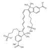 1,1’-Bis-(4-sulfobutyl)-indotricarbocyanine-5,5’-dicarboxylic Acid Monosodium Salt;(2.5mg/vial) of picture