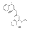 3-Anilino-2-(3,4,5-trimethoxybenzyl)acrylonitrile, 
Mixture of double bond isomers(1g/vial) of picture