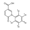5-Carboxy-N-phenyl-2-1H-pyridone-d5(1mg/vial) of picture