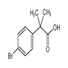 2-(4-Bromophenyl)-2,2’-dimethylacetic Acid(1g/vial) of picture