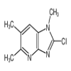 2-Chloro-1,5,6-trimethylimidazo [4,5-b] Pyridine(10mg/vial) of picture