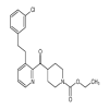4-[[3-[2-(3-Chlorophenyl)ethyl]-2-pyridinyl]carbonyl]-1-piperidinecarboxylic Acid Ethyl Ester(5mg/vial) of picture