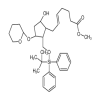 (1R,2S,3R,5S,δZ)-2-(tert-Butyldiphenylsilyloxy)methyl-5-hydroxy-3-tetrahydropyranyloxy-cyclopentanehept-δ-en-oic Acid Methyl Ester(Mixture of Diastereomers)(25mg/vial) of picture