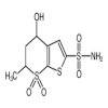 5,6-Dihydro-4-hydroxy-6-methyl-4H-thieno[2,3-b]thiopyran-2-sulfonamide 7,7-Dioxide(10mg/vial) of picture