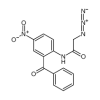2-Azido-N-(2-benzoyl-4-nitrophenyl)acetamide(5mg/vial) of picture