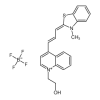 1-(2-Hydroxyethyl)-4-[3-(3-methyl-2(3H)-benzothiazolylidene)-1-propen-1-yl]quinolinium Tetrafluoroborate(1mg/vial) of picture