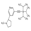 5-Triisopropylsilyl-ethynyl(S)-(-)-Nicotine(10mg/vial) of picture
