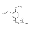 3,4-Dimethoxy[7,8,9,-13C3]-cinnamic Acid(5mg/vial) of picture