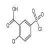 2-Chloro-5-chlorosulfonylbenzoic Acid(1g/vial) of picture
