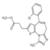 4-(2-Chlorophenyl)-9-methyl-6H-thieno[3,2-f][1,2,4]triazolo[4,3-a][1,4]diazepine-2-propanoic Acid Methyl Ester(2.5mg/vial) of picture