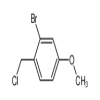 2-Bromo-4-methoxybenzyl Chloride 75%(+ regioisomers)(1g/vial) of picture