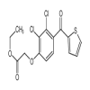 Ethyl-[4-(thienylketo)-2,3-dichloro-phenoxy]acetate(10mg/vial) of picture