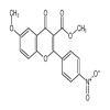 6-Methoxy-3-(methoxycarbonyl)-2-(4-nitrophenyl)-4H-benzopyran-4-one(100mg/vial) of picture