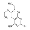 6-Amino-5(2,2-diethoxyethyl)-4-hydroxy-2-mercaptopyrimidine(2g/vial) of picture