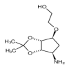 2-[[(3aR,4S,6R,6aS)-6-Aminotetrahydro-2,2-dimethyl-4H-cyclopenta-1,3-dioxol-4-yl]oxy]ethanol(25mg/vial) of picture