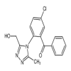 2-[3-(Hydroxymethyl)-5-methyl-4-triazolyl]-5-chlorobenzophenone(5mg/vial) of picture