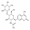4-Methylumbelliferyl 2-Acetamido-2-deoxy-4-O-(α-L-
fucopyranosyl)-β-D-glucopyranoside(1mg/vial) of picture