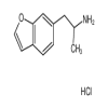 α-Μethyl-6-benzofuran Ethanamine Ηydrochloride(50mg/vial) of picture