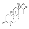 17-Methyl-5β-androstane-3β,16β,17β-triol(2.5mg/vial) of picture