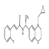 (S)-N-[1-(4-Cyclopropylmethyl-3,4-dihydro-2H-benzo[1,4]oxazin-6-yl)-ethyl]-3-(2-fluoro-phenyl)acrylamide(1mg/vial) of picture