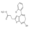 7-(2-Carbomethoxyethyl)-5-(2-chlorophenyl)-thieno-1,4-diazepin-2-one(5mg/vial) of picture