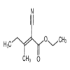 (E/Z)-2-Cyano-3-methyl-2-pentenoic Acid Ethyl Ester(2.5g/vial) of picture