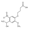 4-[4-(1-Hydroxyethyl)-2-methoxy-5-nitrophenoxy]butanoic Acid(1g/vial) of picture