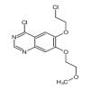 4-Chloro-6-(2-chloroethoxy)-7-(2-methoxyethoxy)quinazoline(1mg/vial) of picture